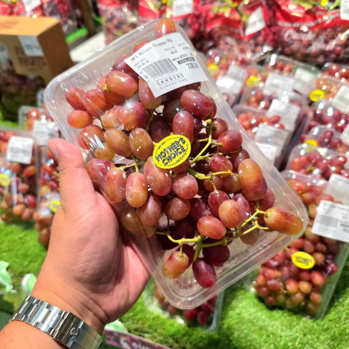 Australian Crimson Grapes at Landers Davao